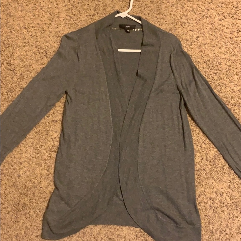 Gray cocoon cardigan size XXL